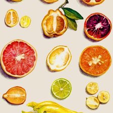 Схема вышивки «limones»