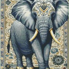 Схема вышивки «Elefante»