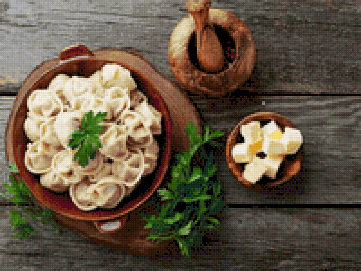 Пельмени - пельмени, кухня, еда - предпросмотр