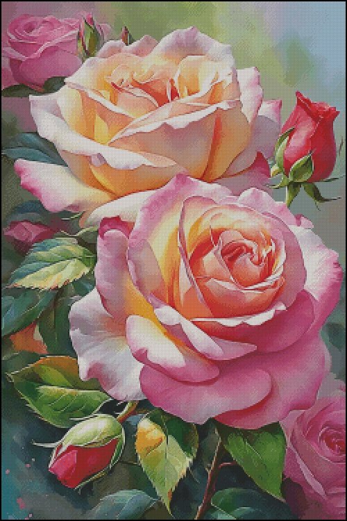 Розы - природа - оригинал