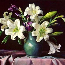 Схема вышивки «Cvece»