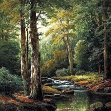 Схема вышивки «Hora, les»