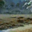 Предпросмотр схемы вышивки «Вечерний пейзаж» (№2720261)