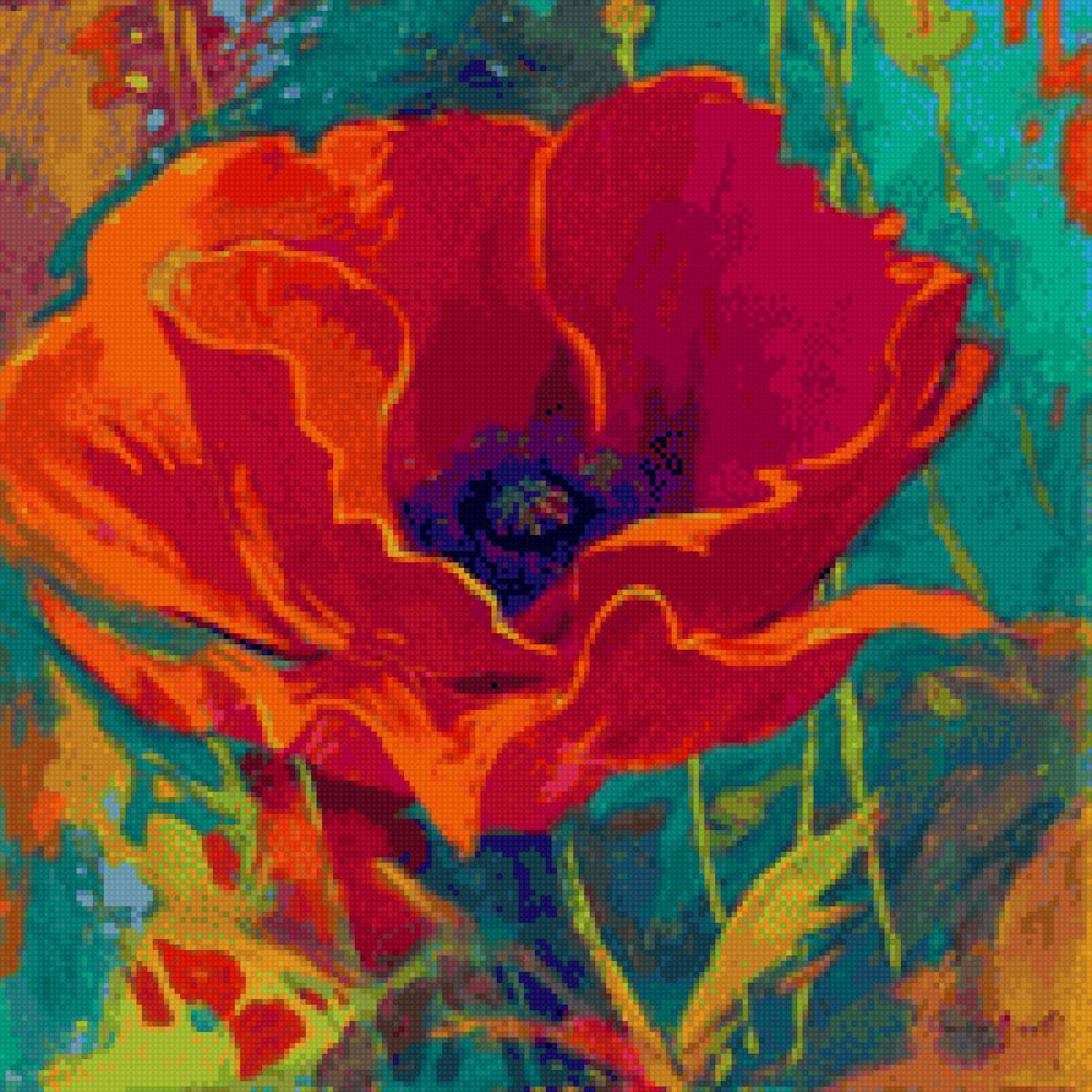 Мак - цветы - предпросмотр