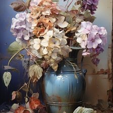 Схема вышивки «Hortenzije»