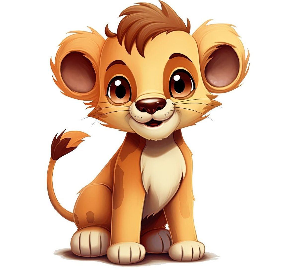Львенок - животные, лев, львенок - оригинал