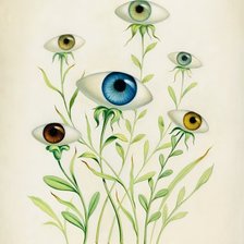 Схема вышивки «ojos»