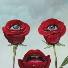 Схема вышивки «ojos»