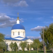 Схема вышивки «Храм с.Солодники»