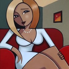 Схема вышивки «Палома.»