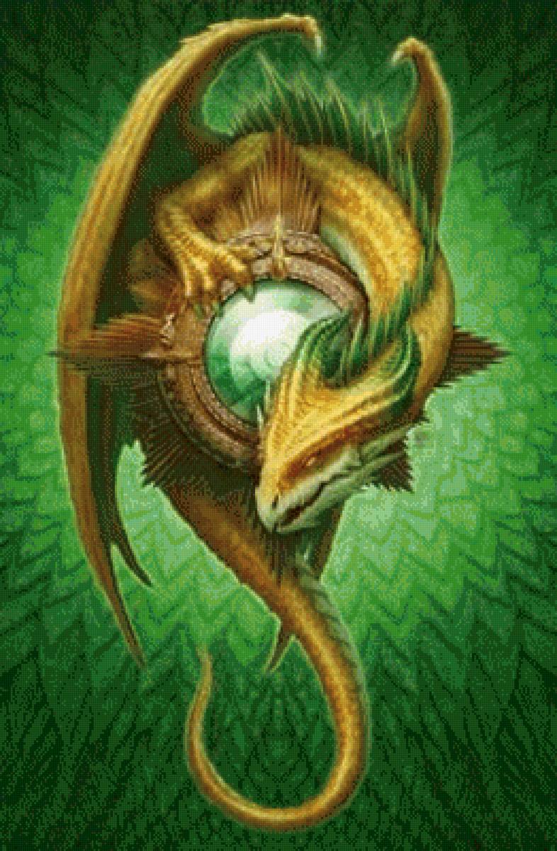 дракон - фентази - предпросмотр