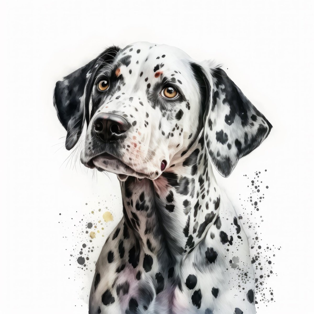 Dalmatian - dog, dalmatian - оригинал