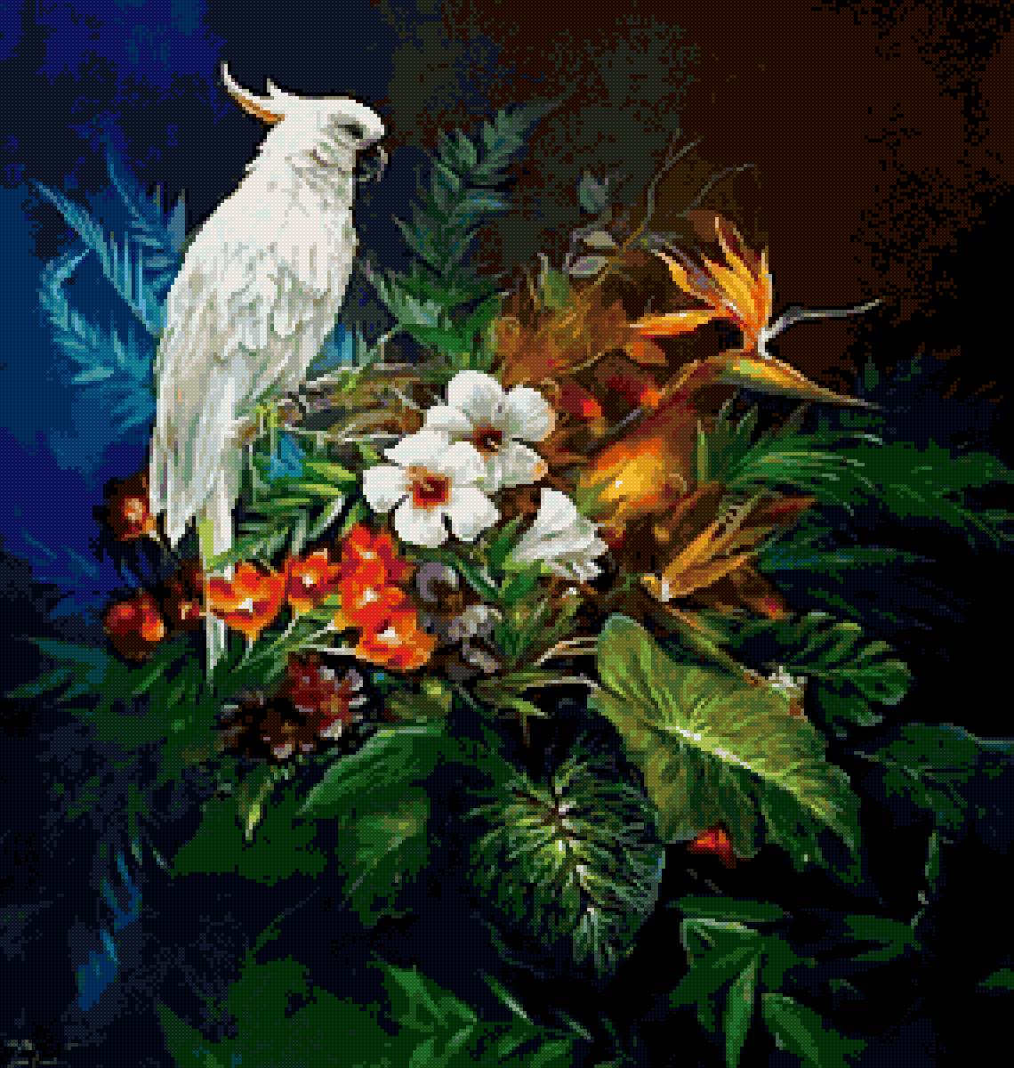 №2722246 - птицы, попугай - предпросмотр