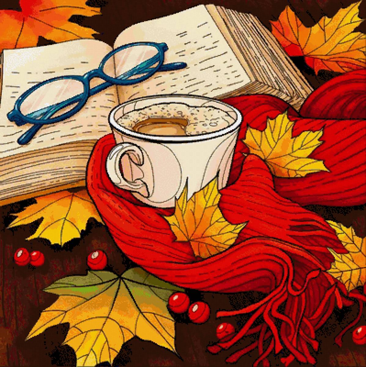 Чашка кофию - кофе, натюрморт - предпросмотр