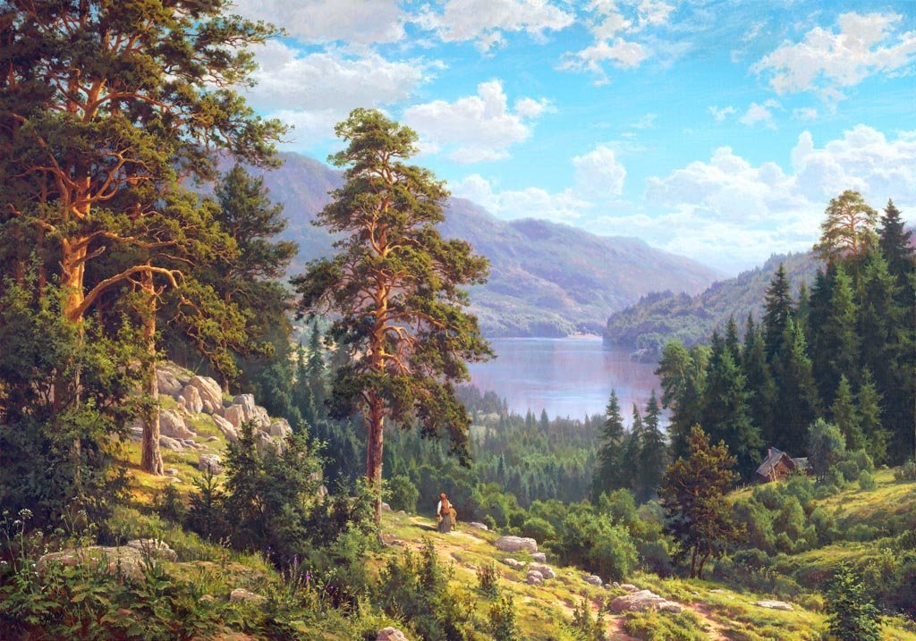 Сергей Басов - природа, басов сергей, пейзаж, басов - оригинал