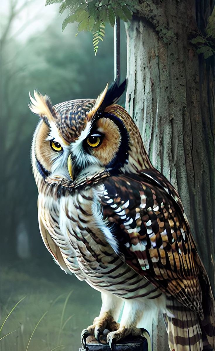 Сова - 🦉 - оригинал