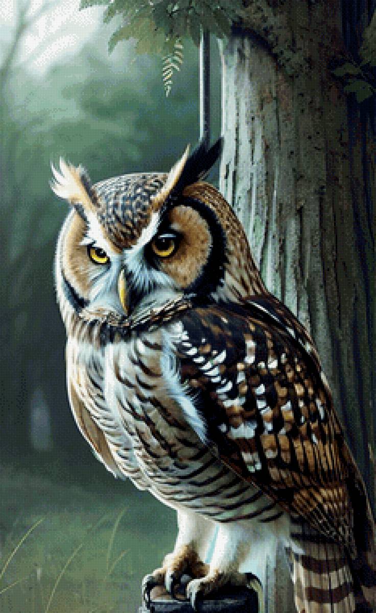 Сова - 🦉 - предпросмотр