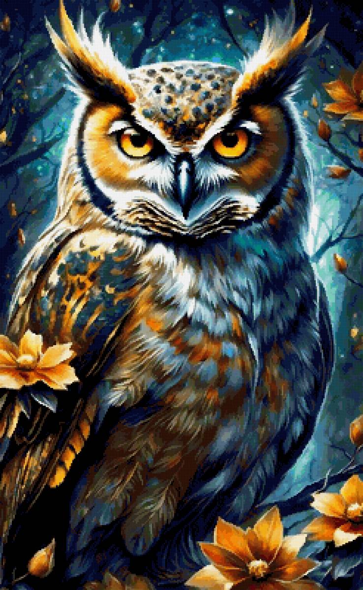 Филин - филин, сова, птица, животные - предпросмотр