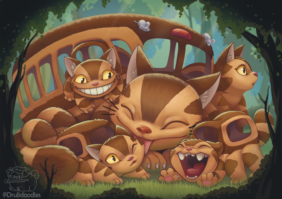 Котобусята - оригинал