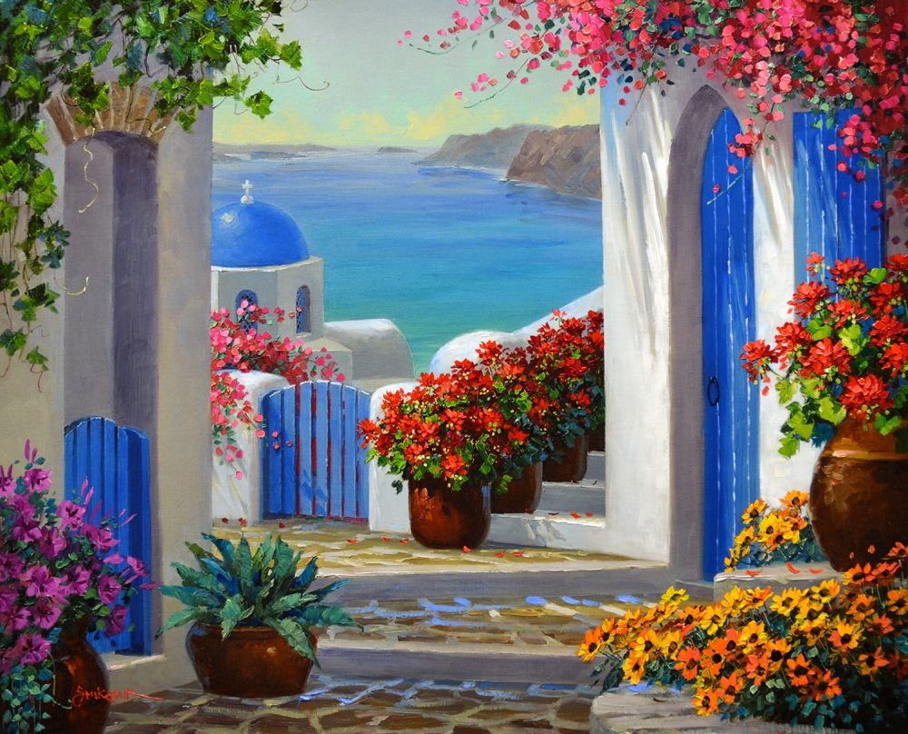 санторини - оригинал