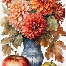 Схема вышивки «Jesen»