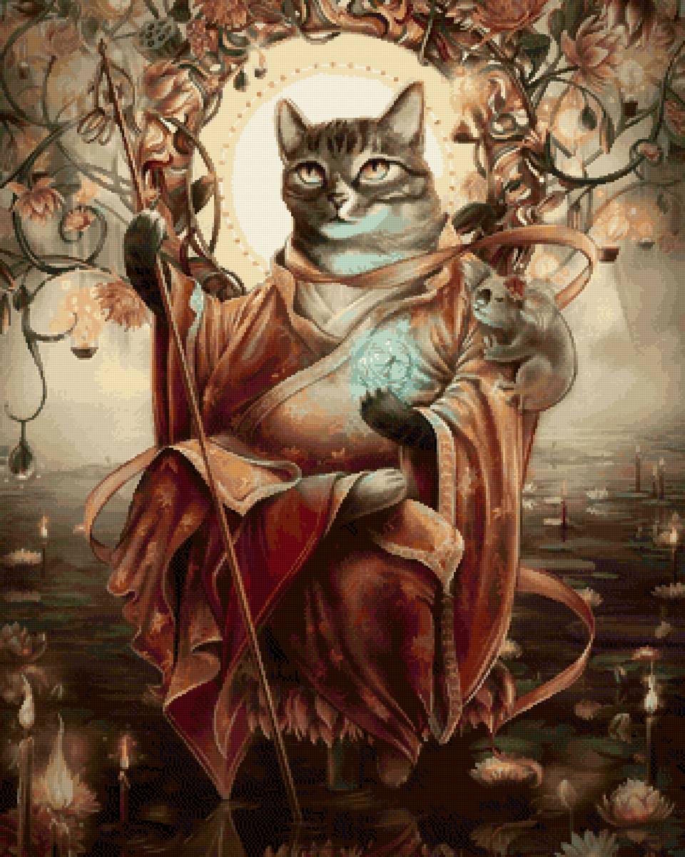 Хранитель домашнего очага - животные, пейзаж - предпросмотр