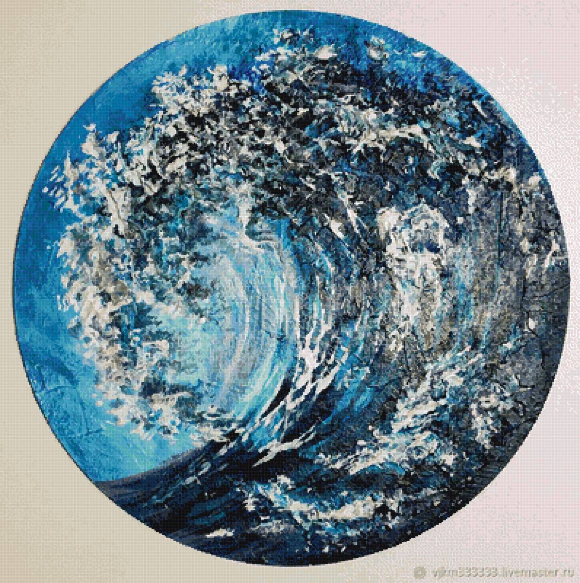 Бушующий океан - пейзаж, животные - предпросмотр