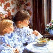 Схема вышивки «детки»