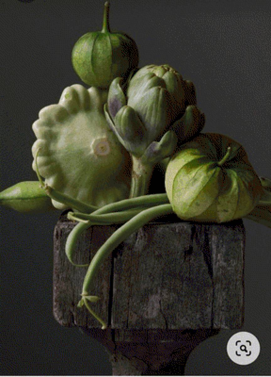 Артишок с патиссоном - патиссон, артишок - предпросмотр