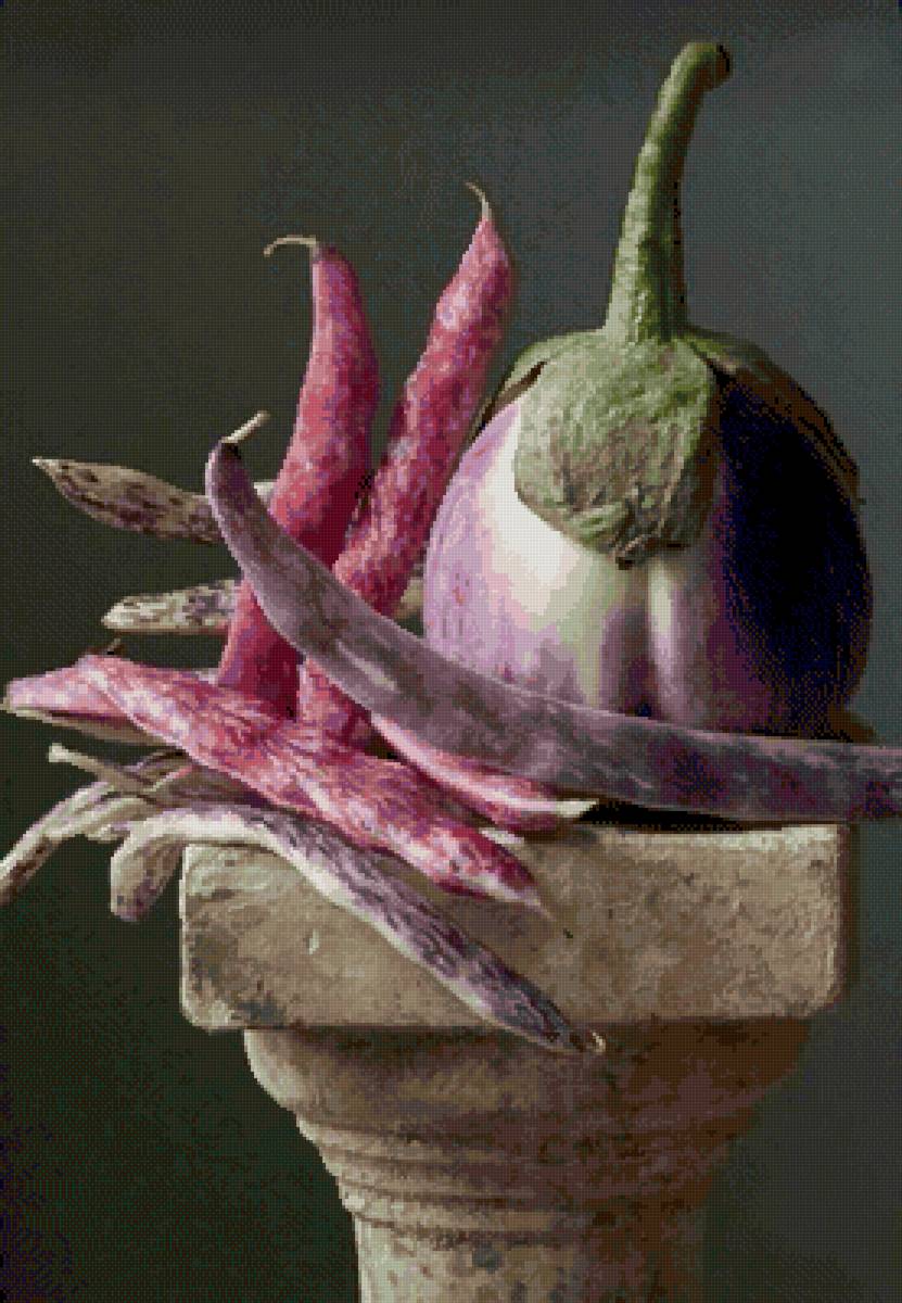 Баклажан с фосолью - баклажан фасоль - предпросмотр