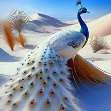 Схема вышивки «Arta moderna, Paun»