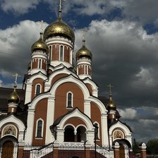 Схема вышивки «Храм»