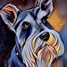 Схема вышивки «Керри-блю»