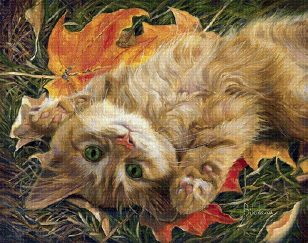 Котик. Люсси Билодау - художники - предпросмотр