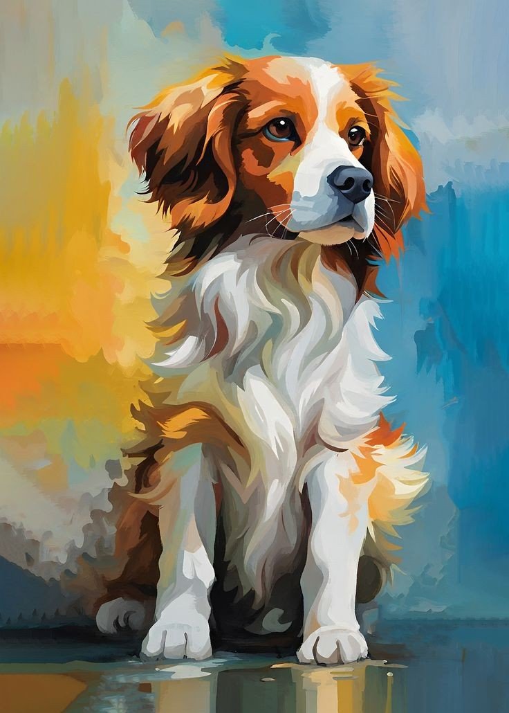 Спаниель - собака, спаниель, животные - оригинал
