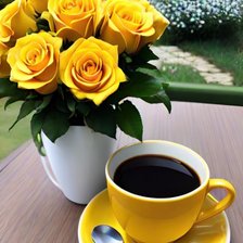 Схема вышивки «Желтое»