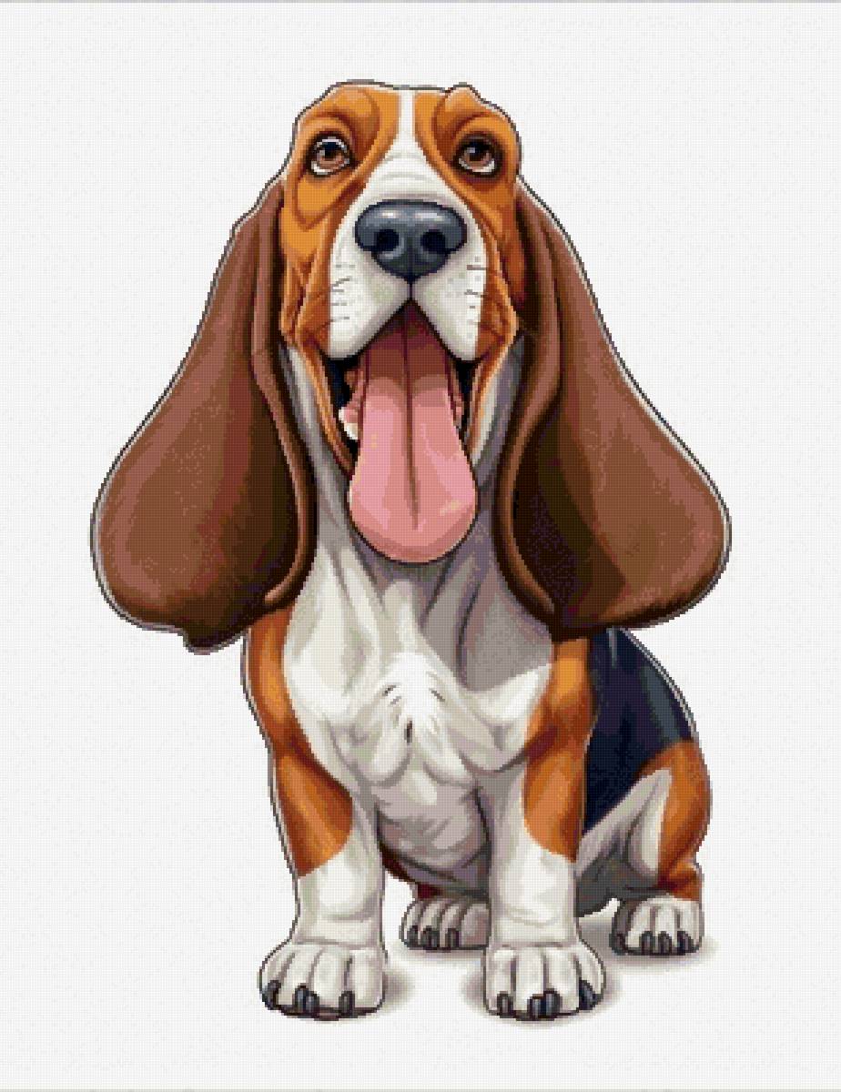 Бассет - собака, бассет, животные - предпросмотр