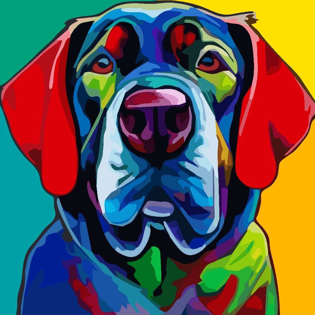 Пёс арт - собака, арт, пес, животные - оригинал