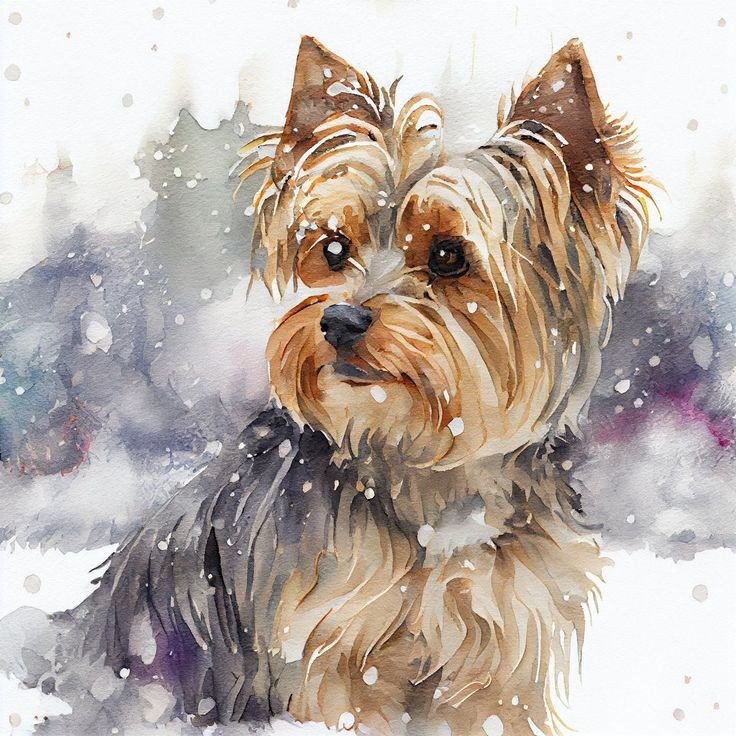 Йоркширский терьер - животные, йоркширский терьер, собака - оригинал