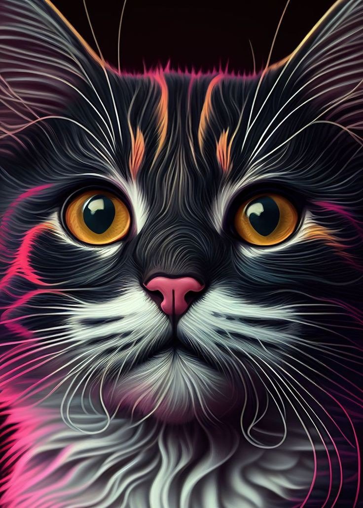 Кисюхина мордаха - животные, кот - оригинал