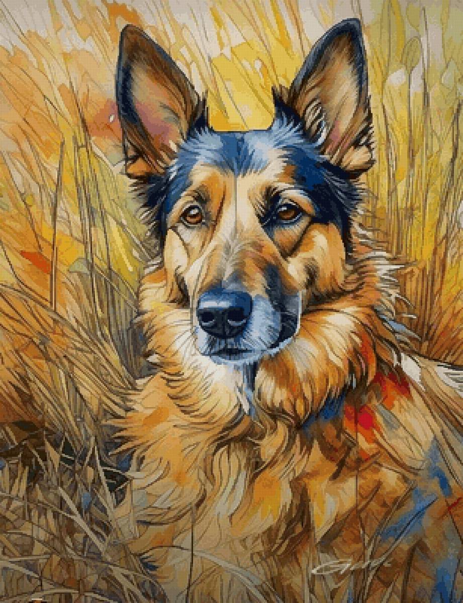 Овчарка - животные, собака, овчарка - предпросмотр