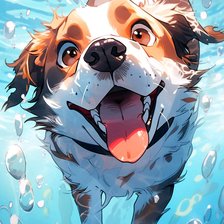 Водоплавающая собачка