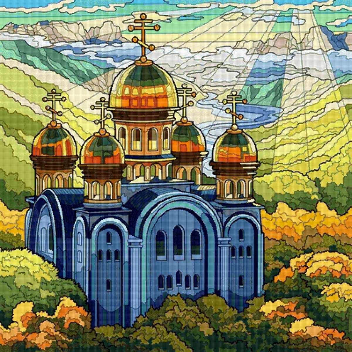 Храм - церковь, реликия, храм - предпросмотр