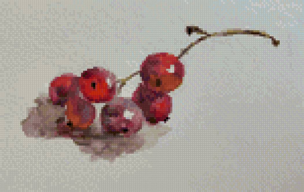 Веточка смородины 2 - смородина, красная смородина, красный - предпросмотр