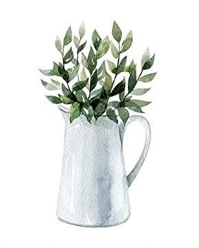 Кухня 3 - растения, кухня, акварель - оригинал