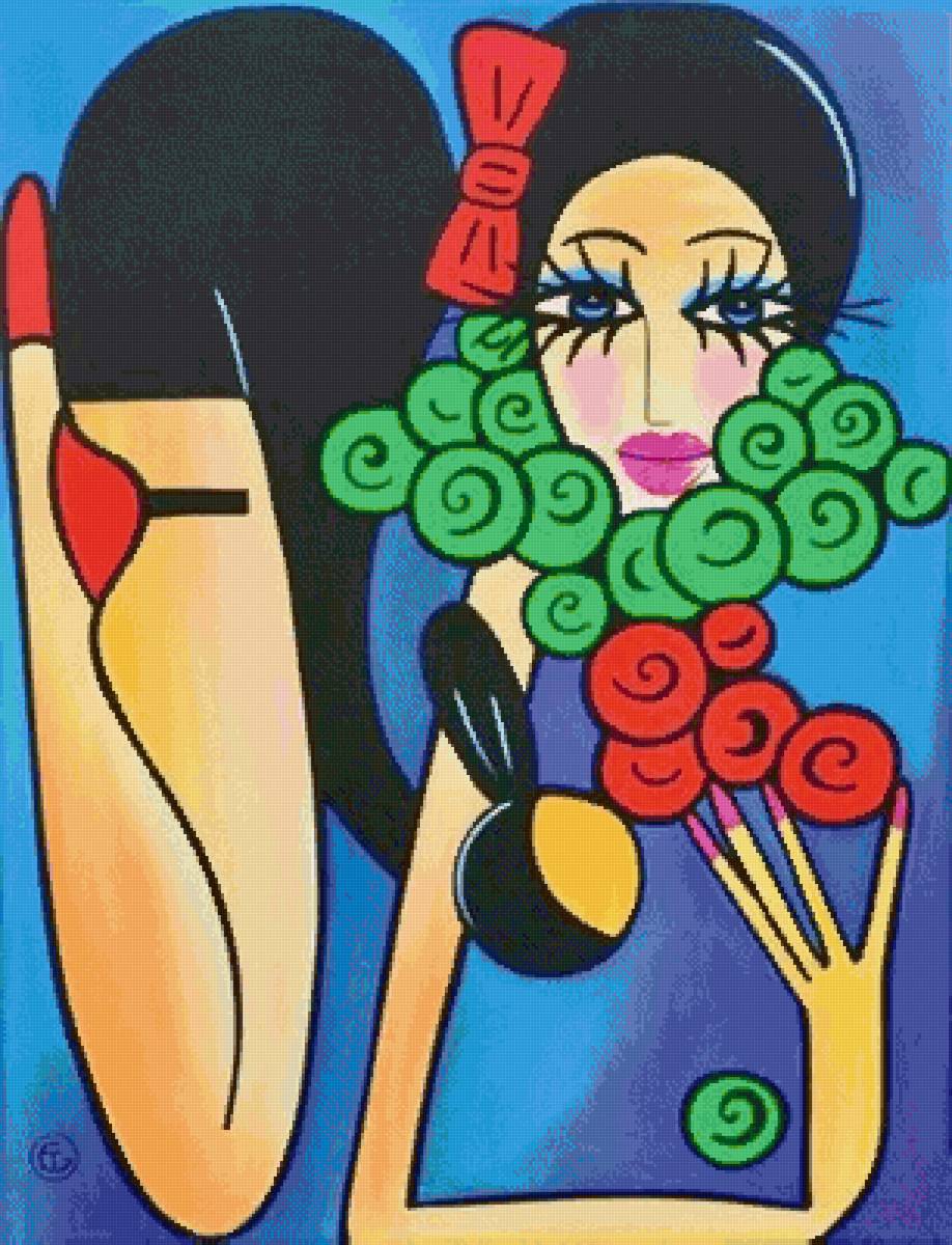 №2728253 - женщина, абстракция, арт - предпросмотр