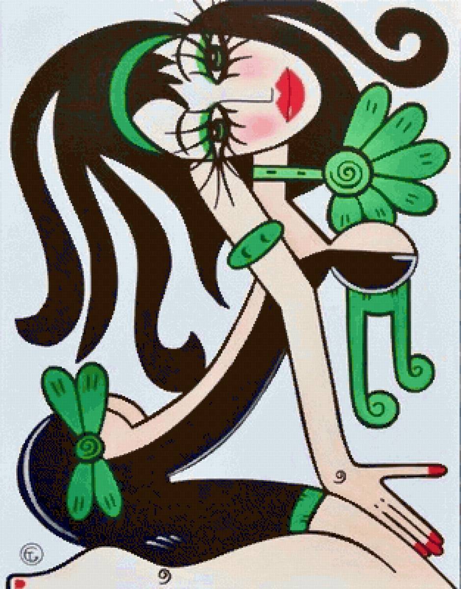 №2728255 - абстракция, арт, женщина - предпросмотр