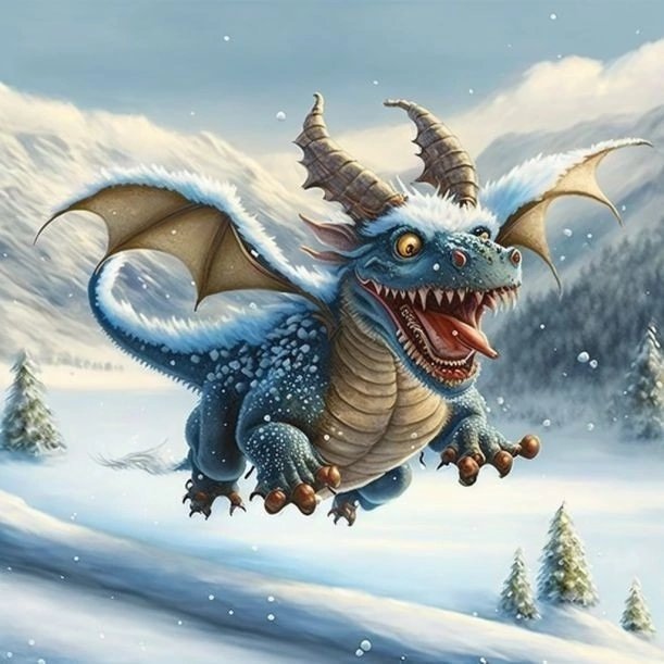 Дракоша - дракоша - оригинал