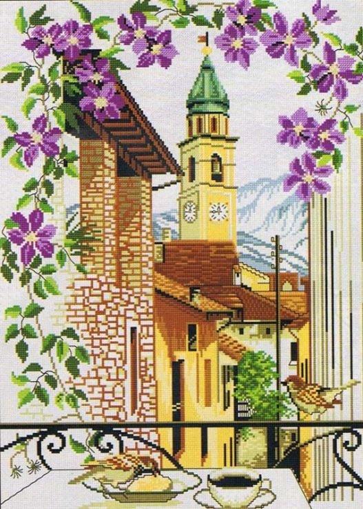 ВИД С ТЕРРАСЫ - оригинал