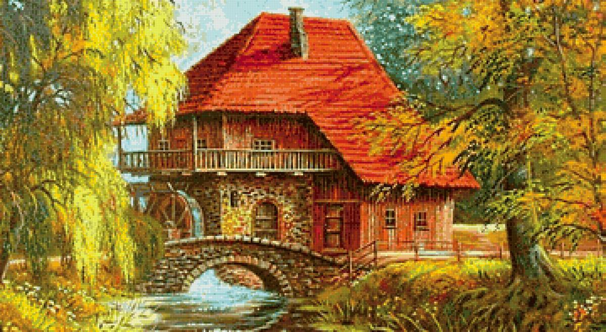 №2728812 - мельница, дом - предпросмотр